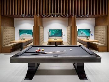 Pool table and arcade gaming